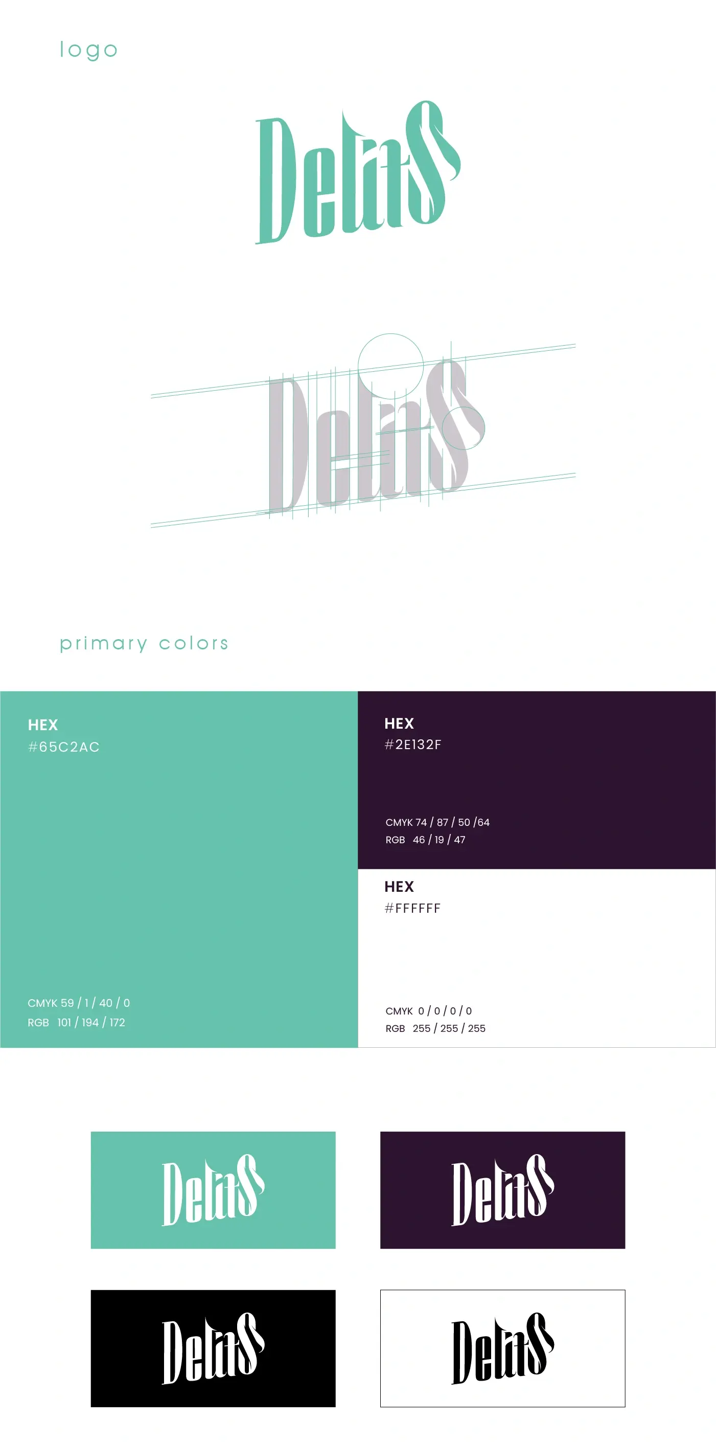 Delits Logo & Branding ⦿ The Point Marketing Agency