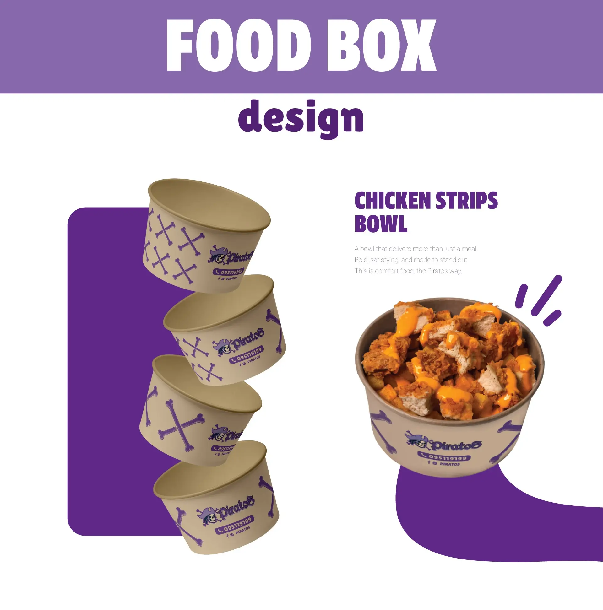 Piratos Menu Branding ⦿ The Point Marketing Agency