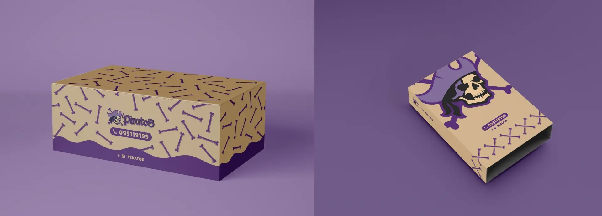 Piratos Menu Branding ⦿ The Point Marketing Agency