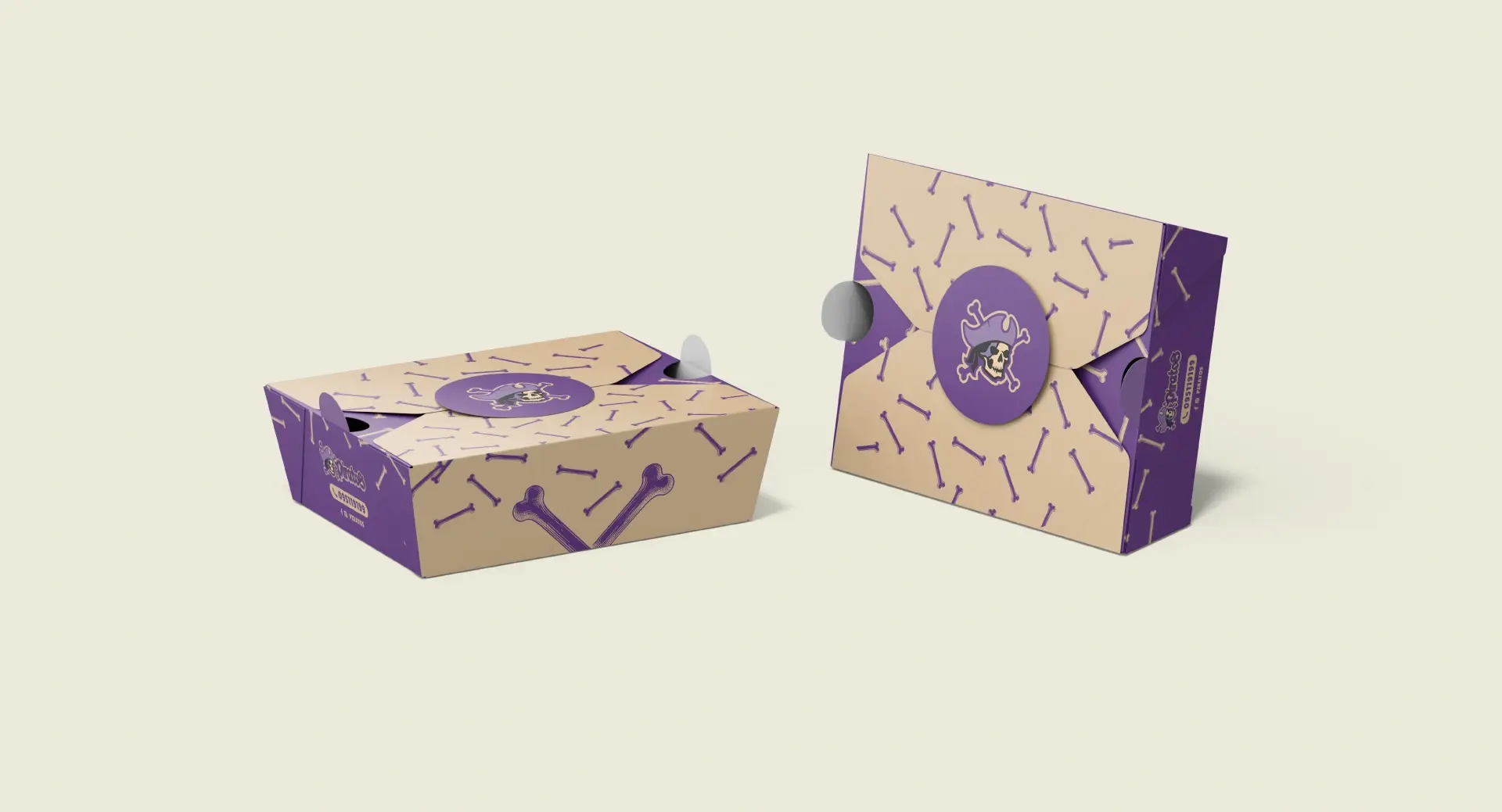 Piratos Menu Branding ⦿ The Point Marketing Agency