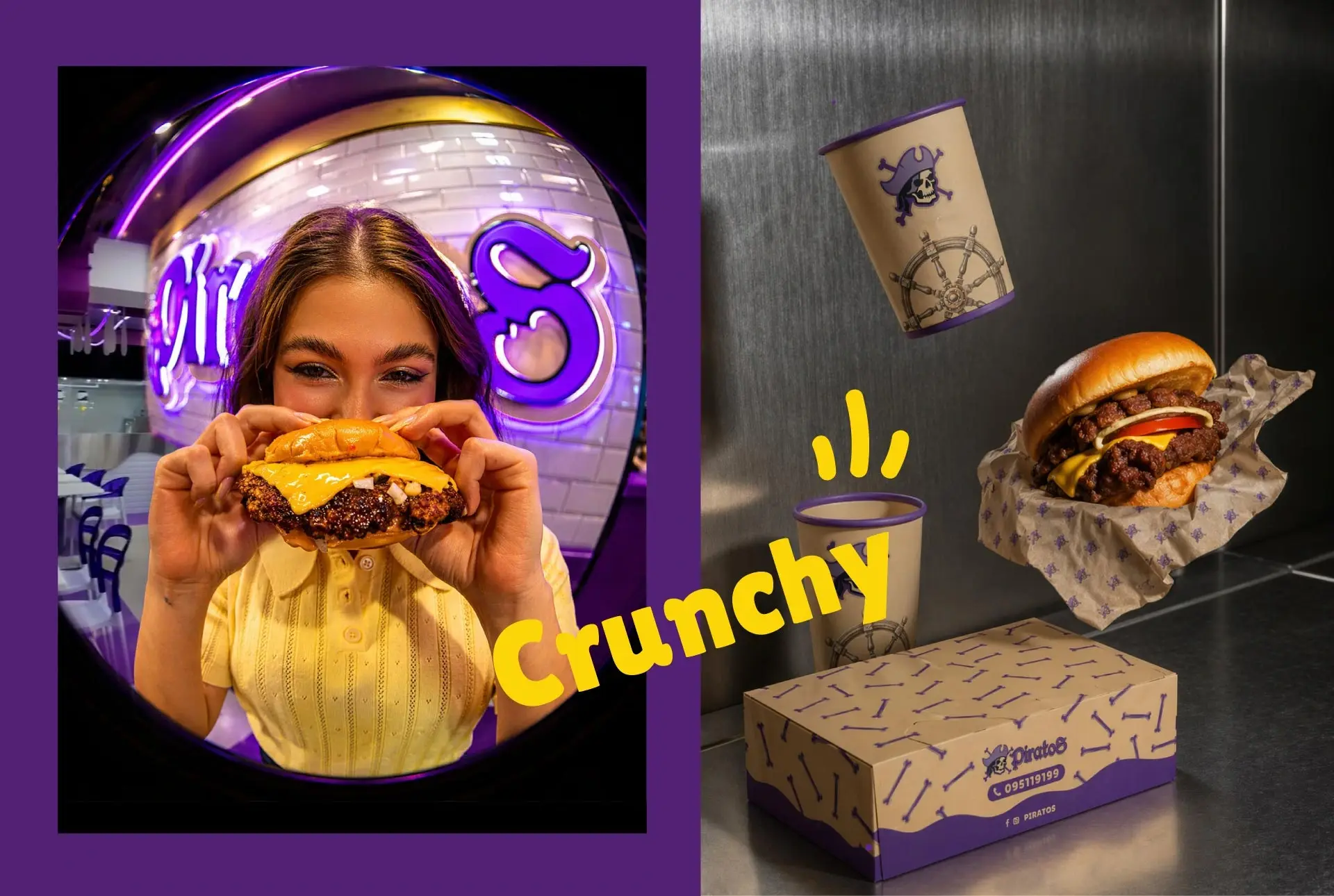 Piratos Menu Branding ⦿ The Point Marketing Agency