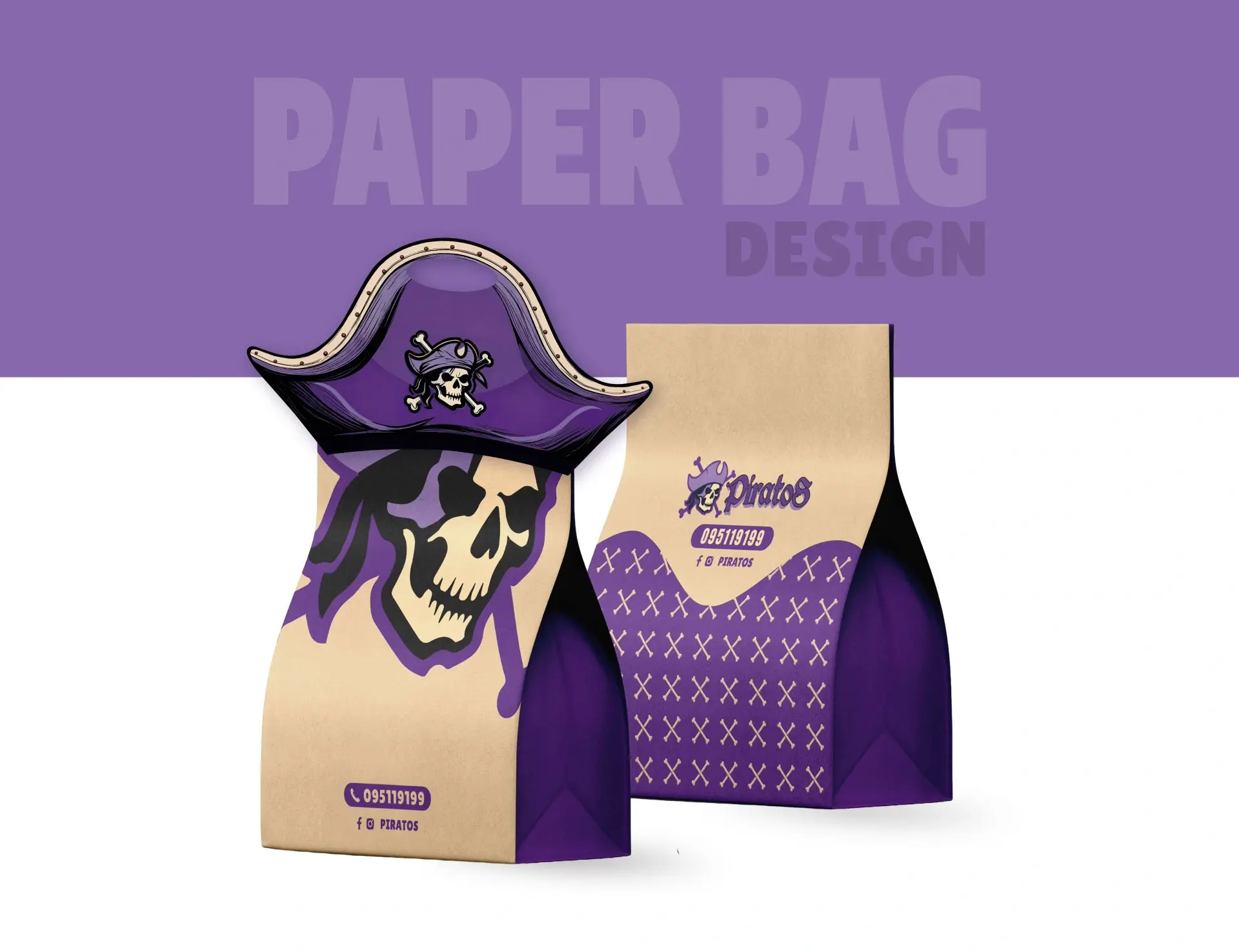 Piratos Menu Branding ⦿ The Point Marketing Agency