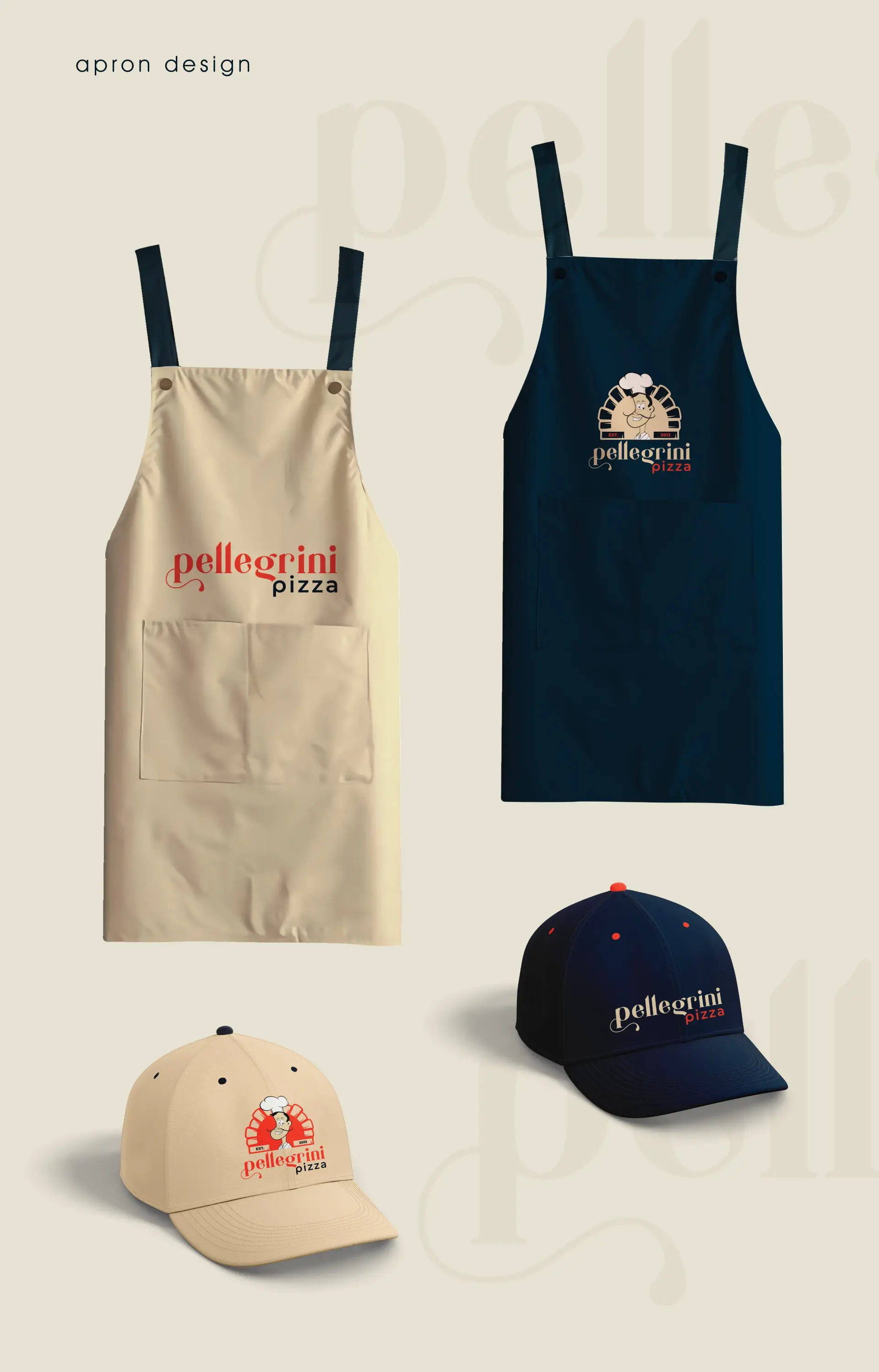Pellegrini Pizza Menu Branding ⦿ The Point Marketing Agency