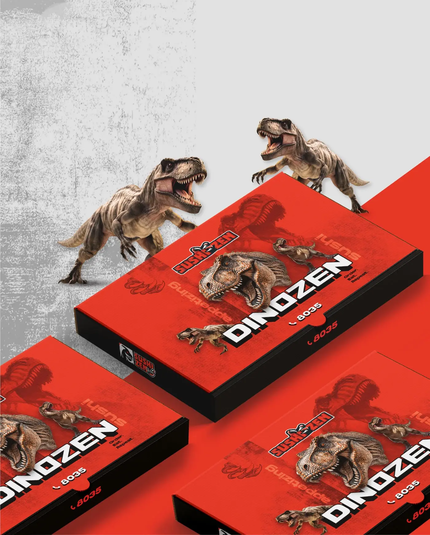 Sushi Zen Packaging ⦿ The Point Marketing Agency