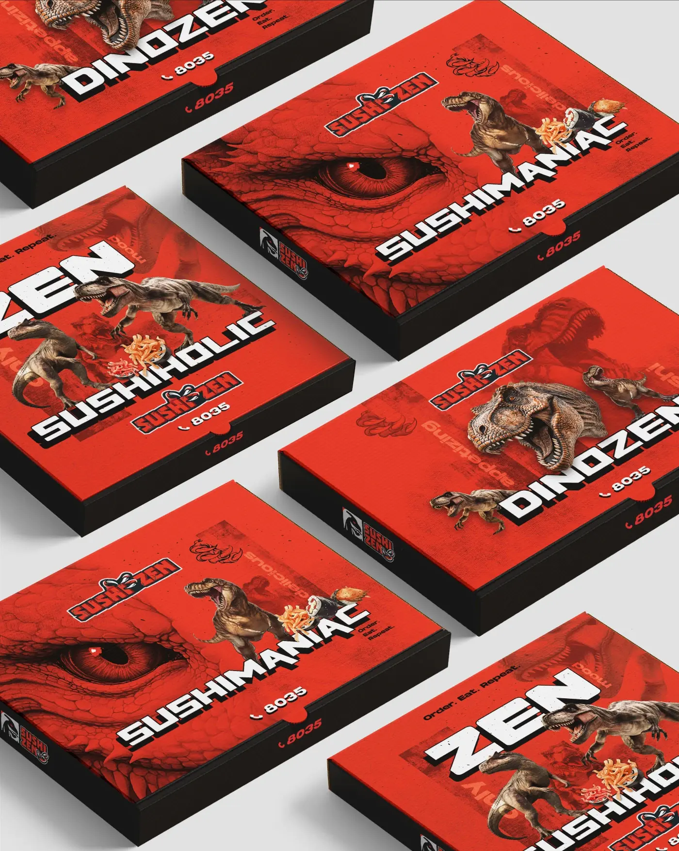 Sushi Zen Packaging ⦿ The Point Marketing Agency