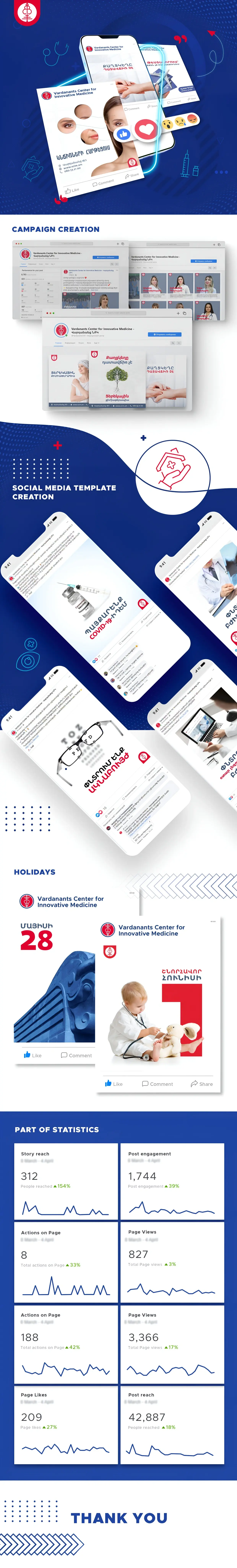 Vardanants Medical Center Logo ⦿ The Point Marketing Agency