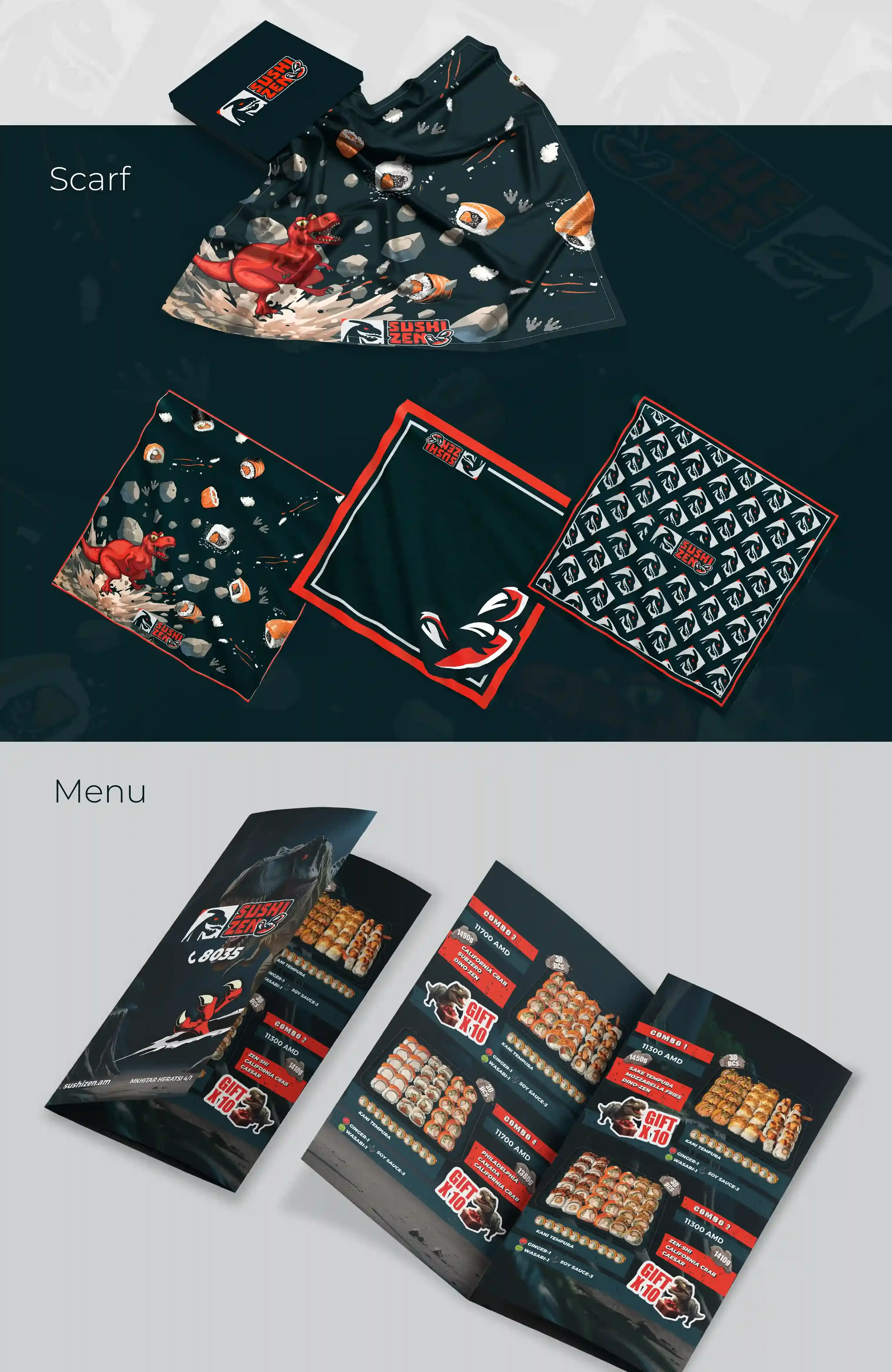 Sushi Zen Branding ⦿ The Point Marketing Agency