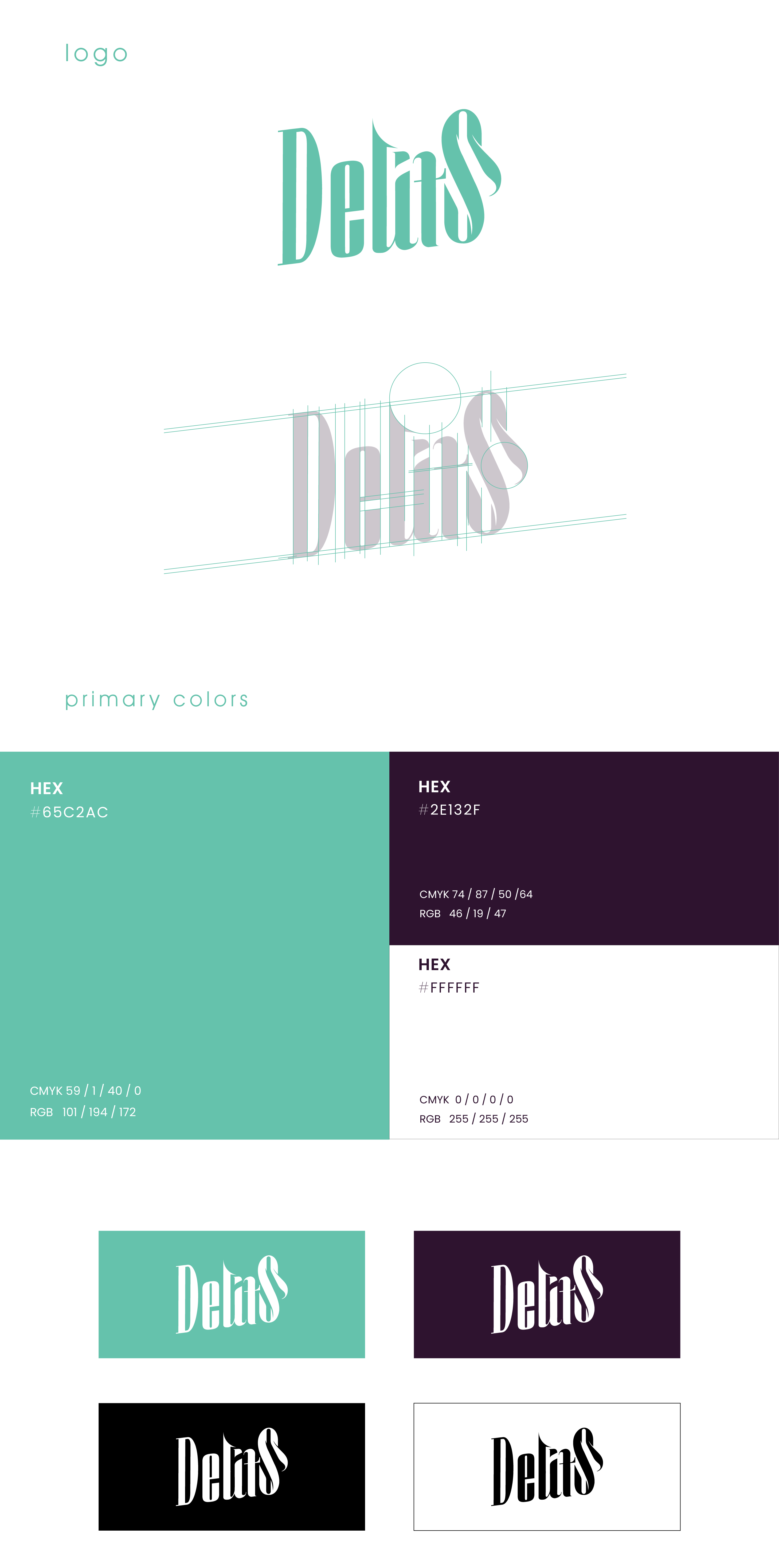 Delits Logo & Branding ⦿ The Point Marketing Agency
